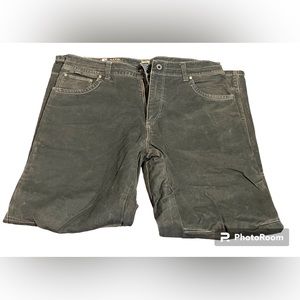 Kuhl Mens Pants 36x30 Black 5 Pocket Jeans Cut Cotton Vintage Patina Dye